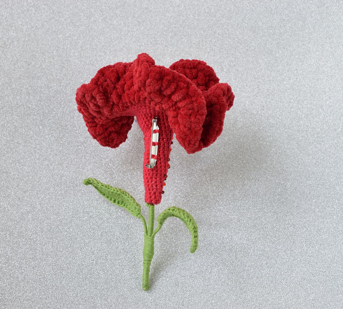 Blog-Inhaltsbild für 'Die Blume von Celosia Brosche'