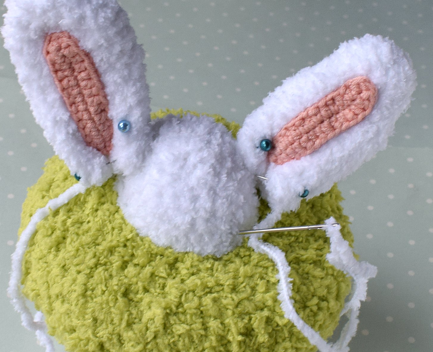 Blog-Inhaltsbild für '"Osterwiese" – Deckeldekoration für Gläser'