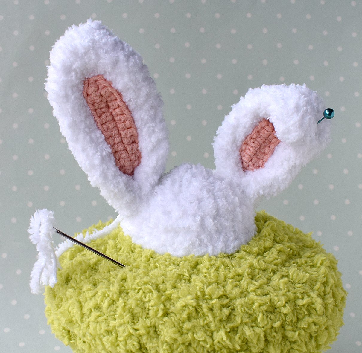 Blog content image for '«Пасхальная поляна» - декор крышки на банку'