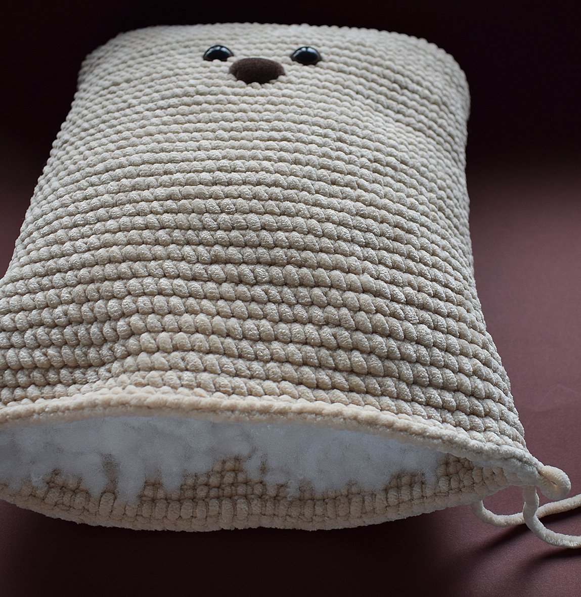 Blog-Inhaltsbild für 'Häkelanleitung "Kissen Bär"'