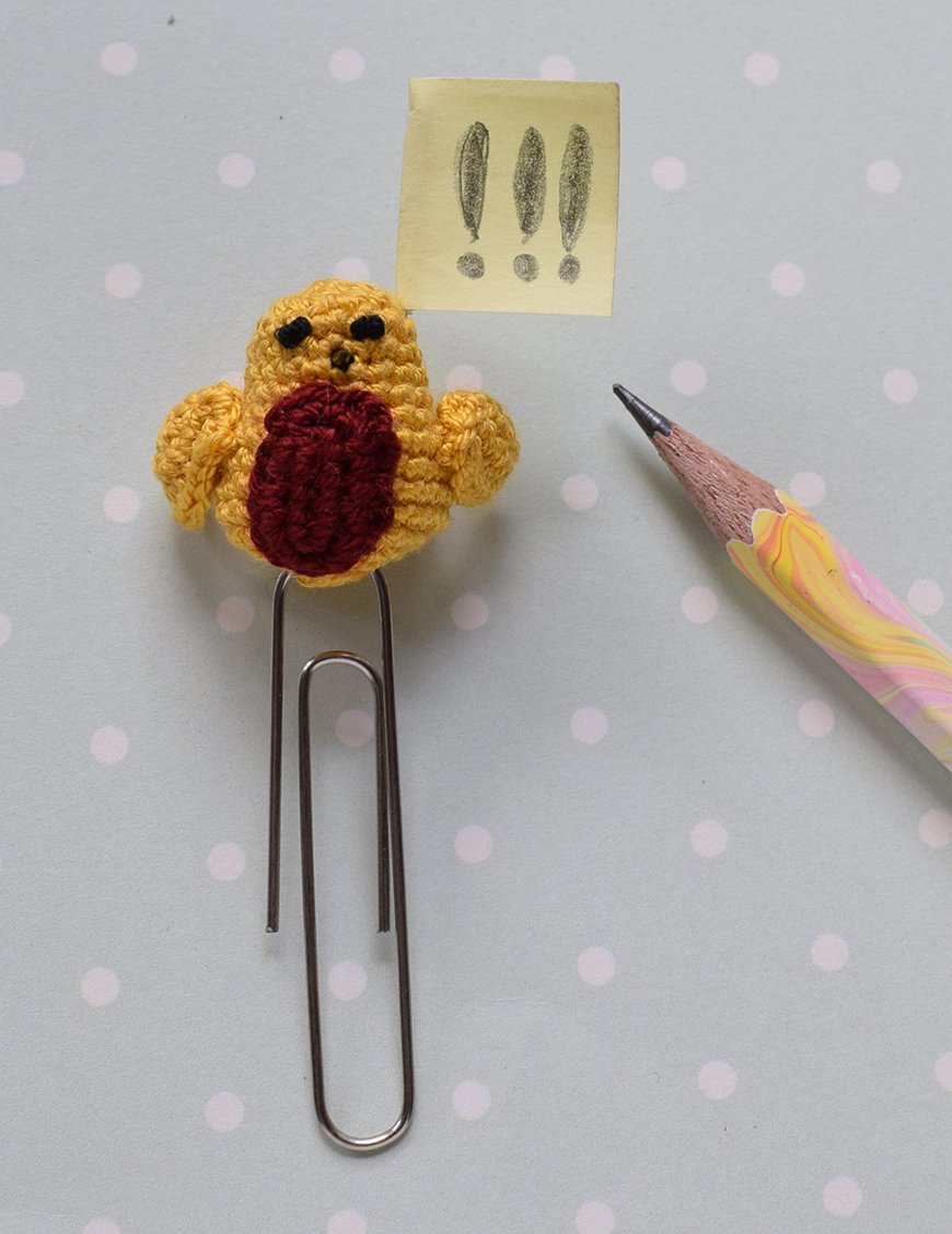 Blog-Inhaltsbild für '"Geschäftsvögel " ist eine Büroklammer für ein Tagebuch.'