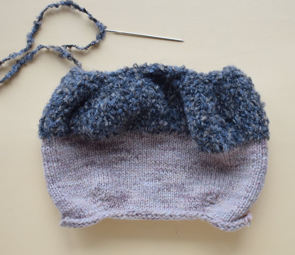 Blog content image for 'Knitting pattern for a "Sheep" cushion'