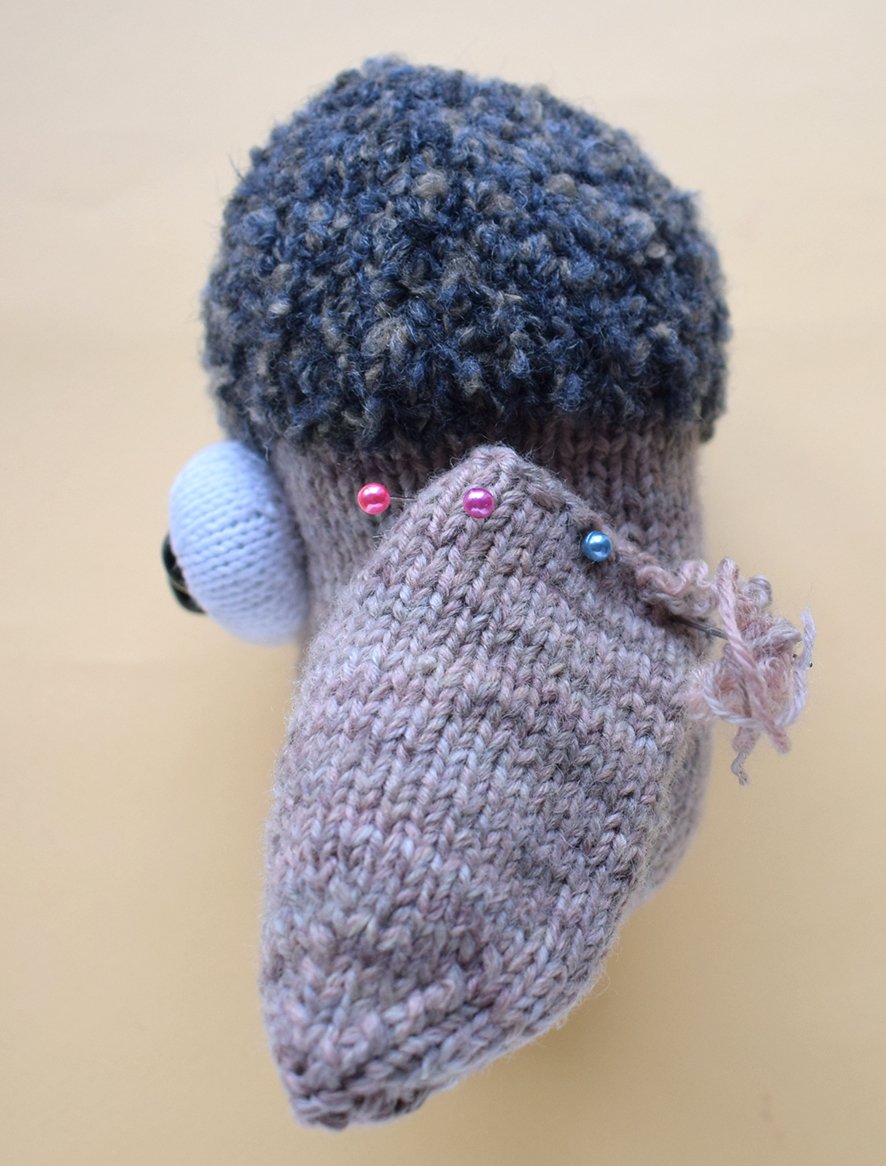 Blog-Inhaltsbild für 'Strickanleitung für ein Kissen „Schaf“'