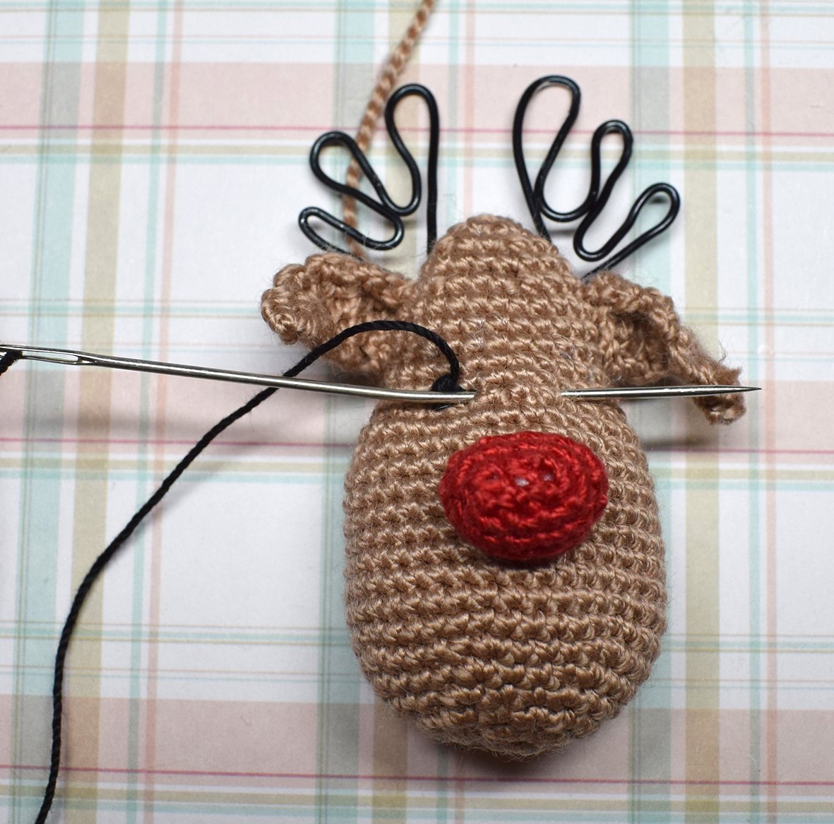 Blog content image for 'Deer - New Year Festive Brooche'