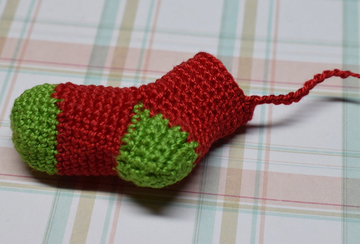 Blog content image for 'Pendant with Christmas socks - New Year Festive Brooche'