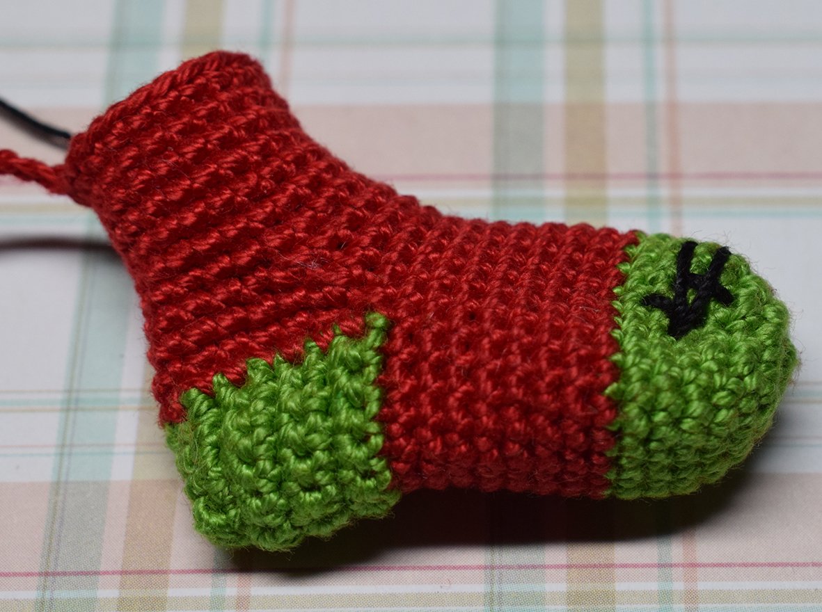 Blog content image for 'Pendant with Christmas socks - New Year Festive Brooche'