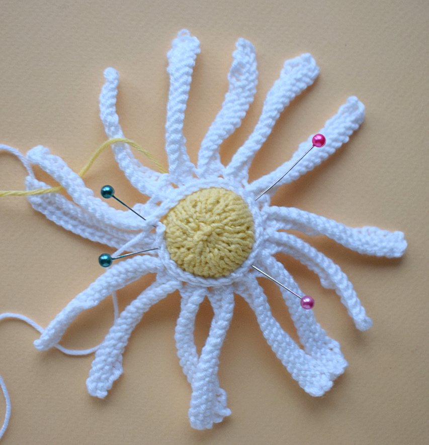 Blog content image for 'Phone stand «Easter lawn» knitted'