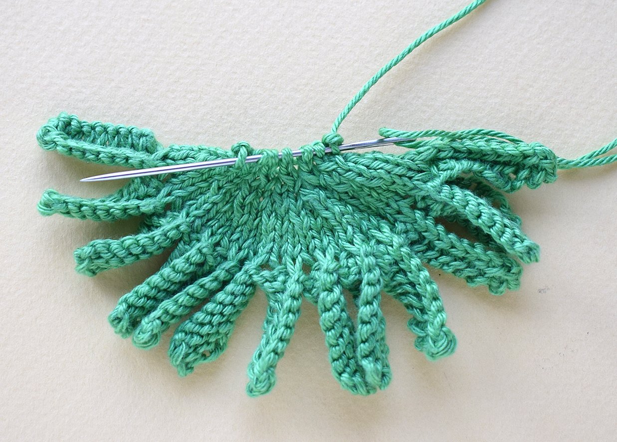 Blog content image for 'Phone stand «Easter lawn» knitted'