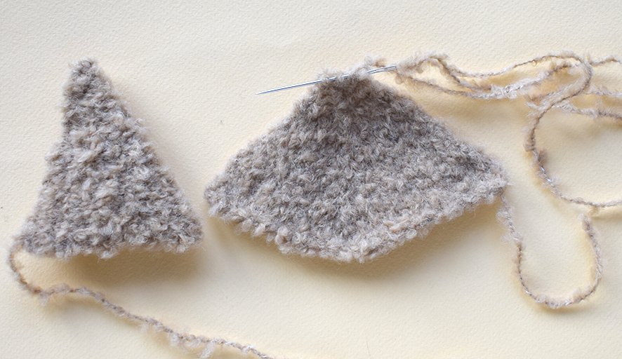 Blog-Inhaltsbild für 'Strickanleitung für ein Kissen „Katze und Maus“'