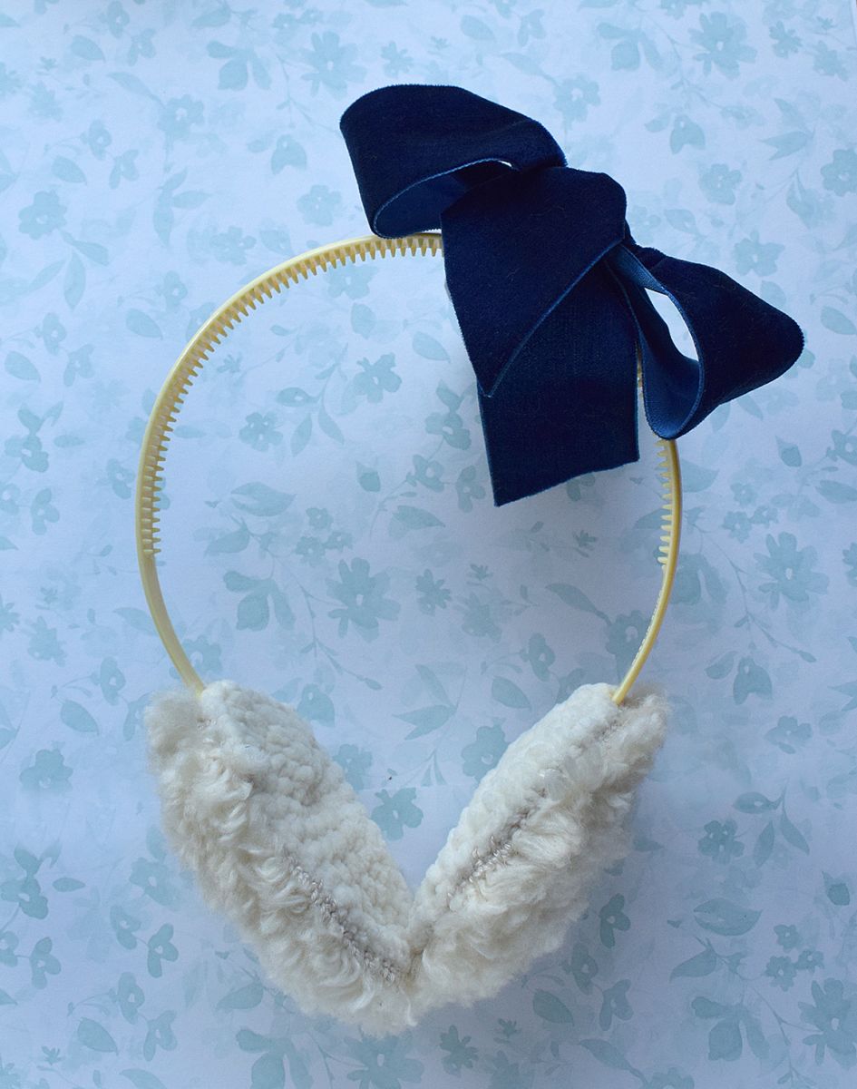 Blog-Inhaltsbild für 'Haarreif flauschige Bärenohren'