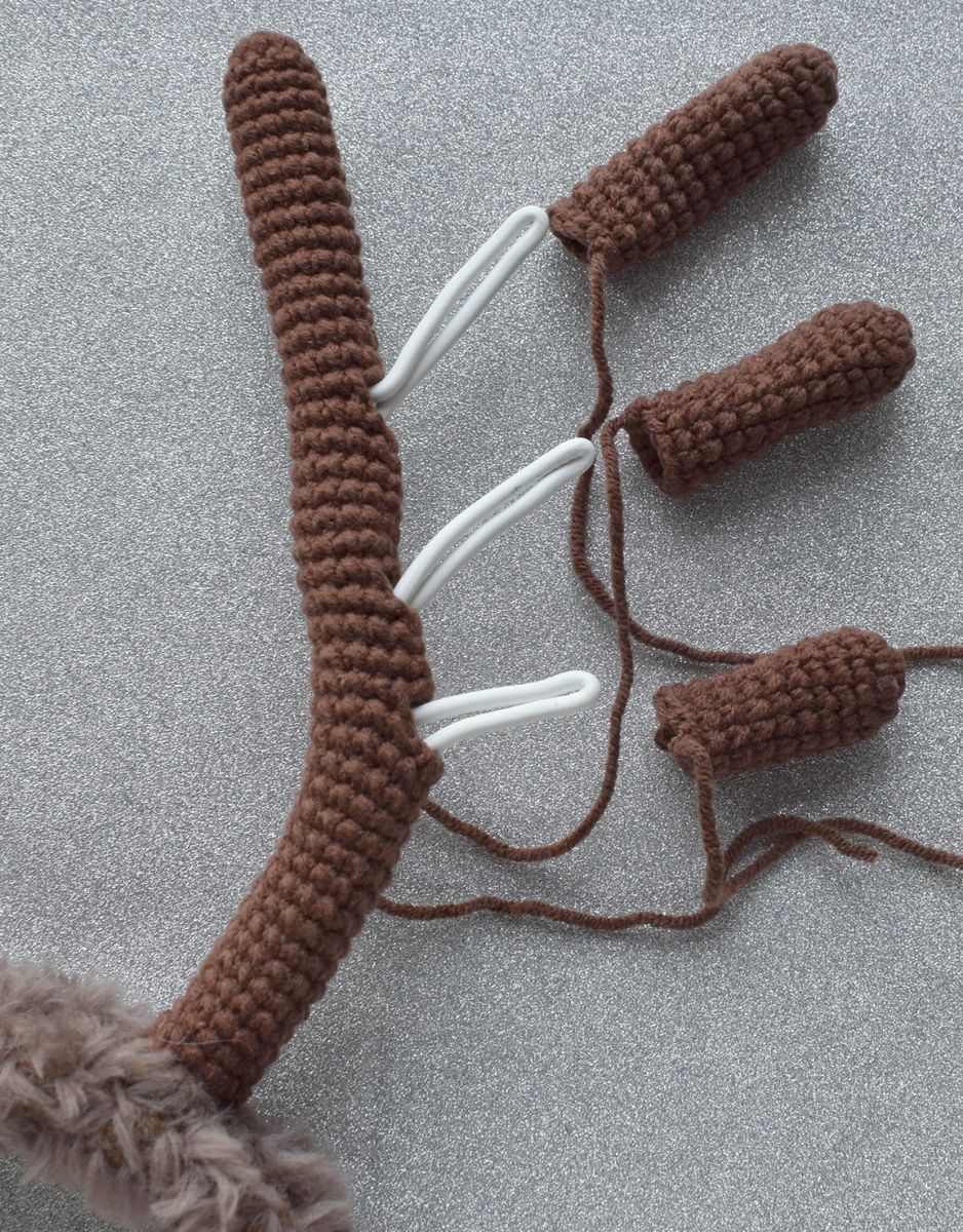 Blog content image for 'Ободок «Рожки рождественского оленя»'