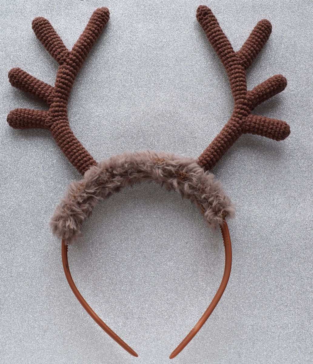 Blog content image for 'Ободок «Рожки рождественского оленя»'