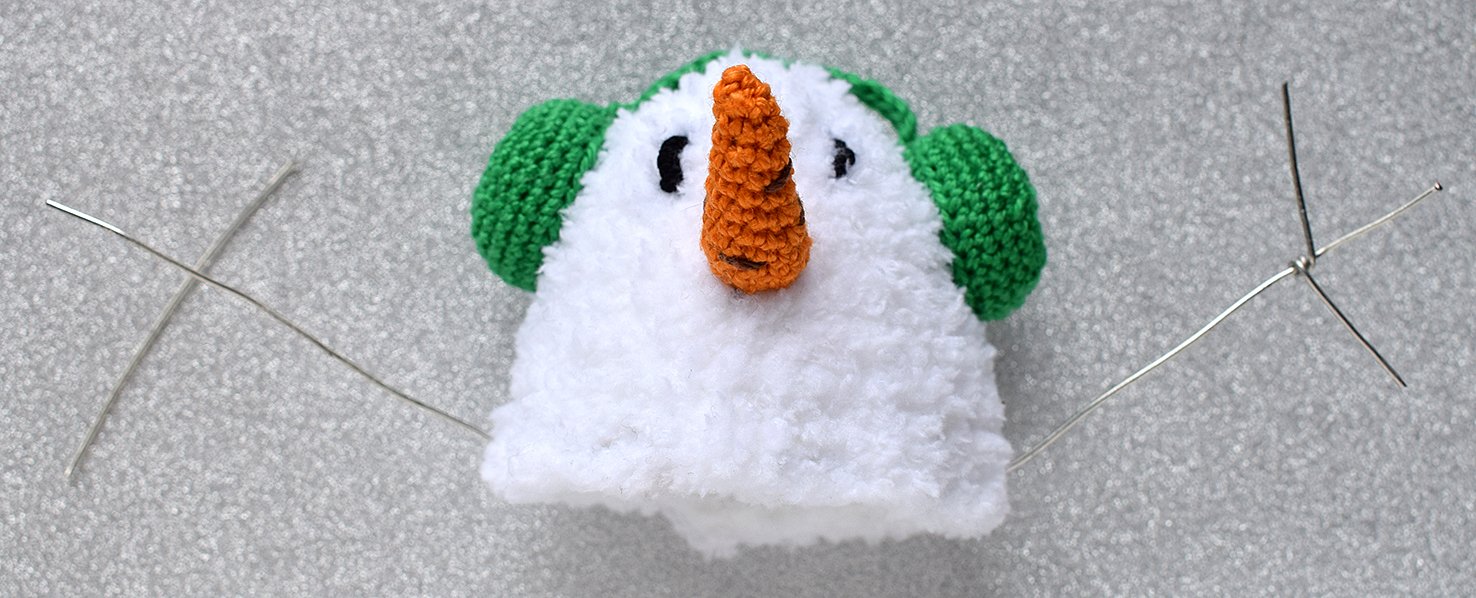 Blog content image for 'Декоративный чехол для яиц «снеговик»'