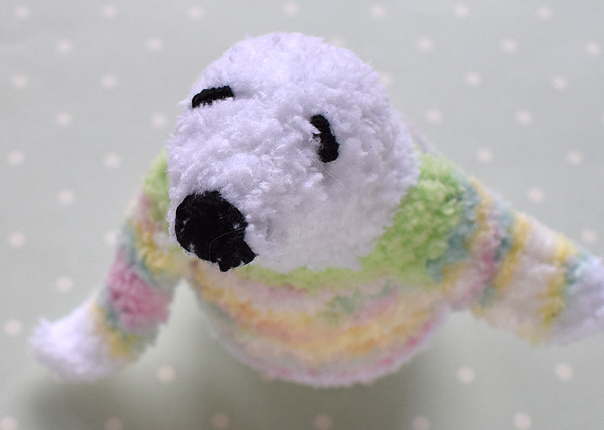 Blog content image for 'Decorative cover for eggs « bear in a sweater ». 2 in 1 - crochet + knitting'