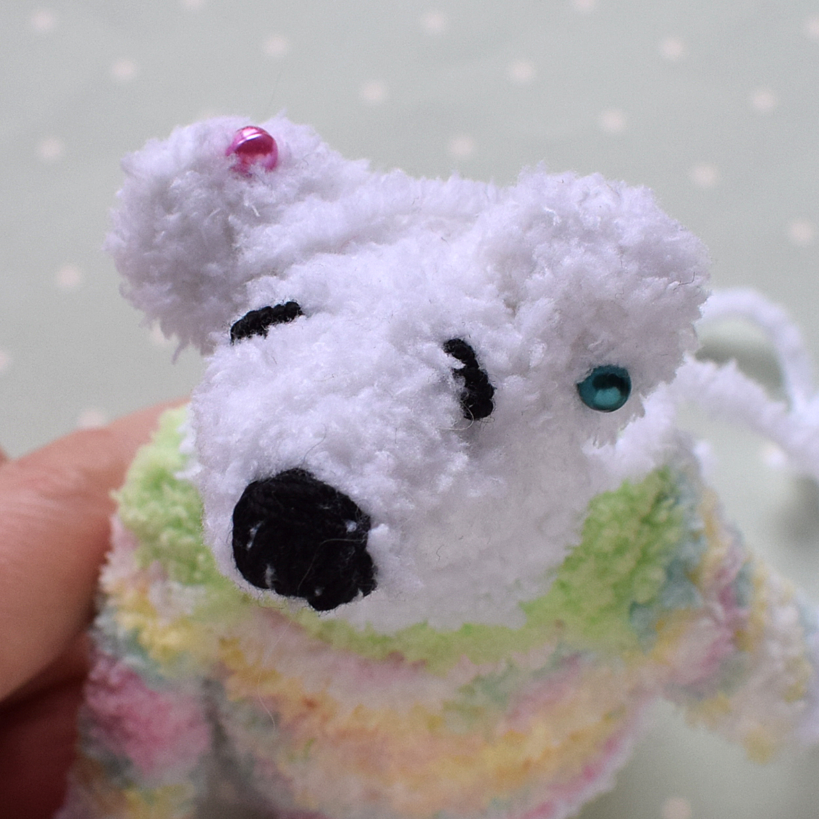 Blog content image for 'Decorative cover for eggs « bear in a sweater ». 2 in 1 - crochet + knitting'