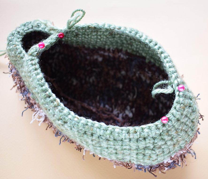 Blog content image for 'Interior vase «meadow» Crochet'