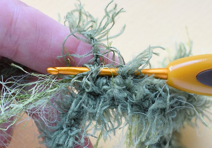Blog content image for 'Interior vase «meadow» Crochet'