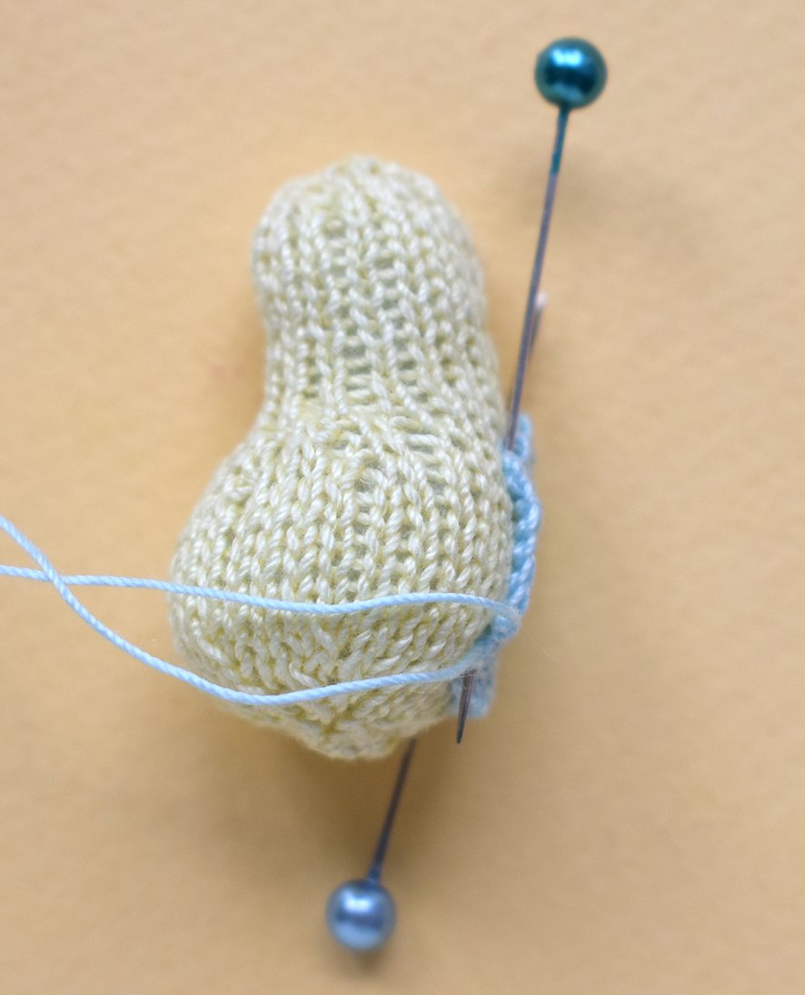 Blog-Inhaltsbild für 'Innenvase «Wiese» Stricken'