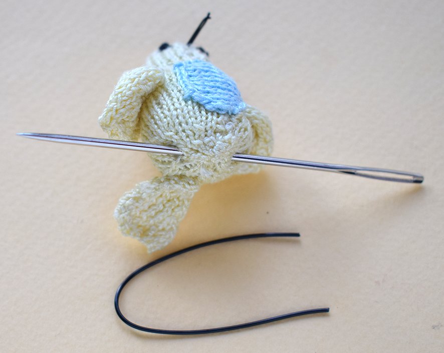 Blog-Inhaltsbild für 'Innenvase «Wiese» Stricken'