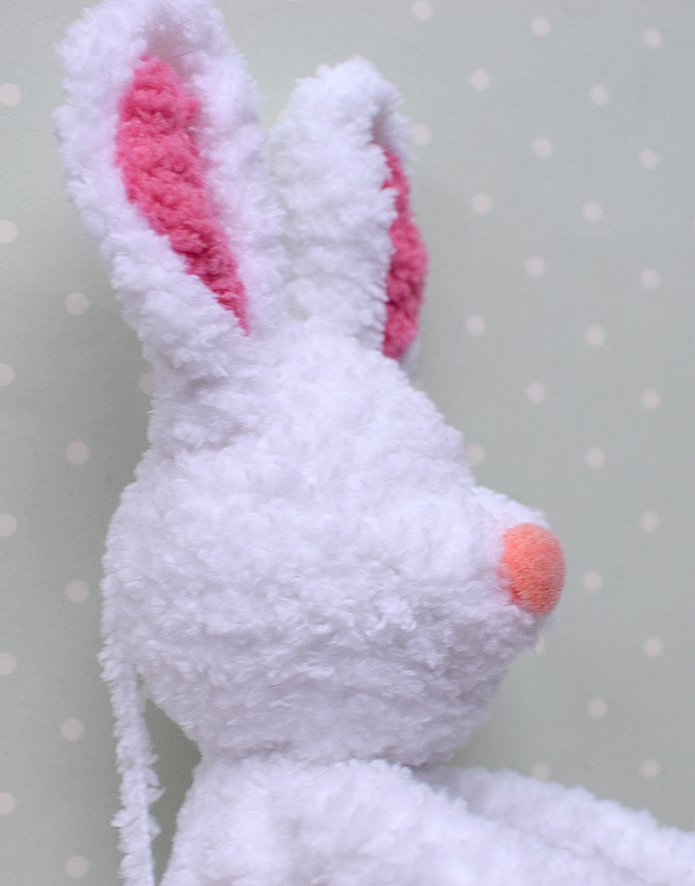 Blog content image for 'The Easter Bunny. 2 in 1 - crochet + knitting'