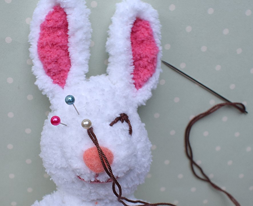 Blog content image for 'The Easter Bunny. 2 in 1 - crochet + knitting'