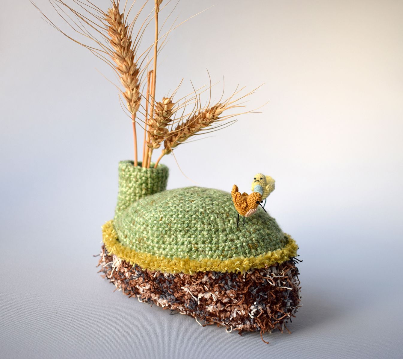 Blog content image for 'Interior vase «meadow» Crochet'