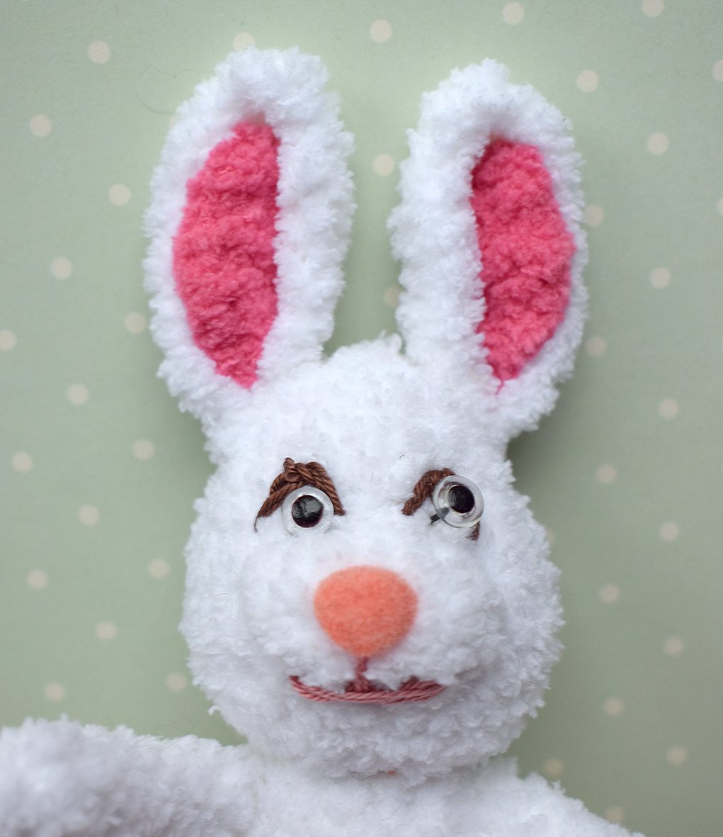 Blog content image for 'The Easter Bunny. 2 in 1 - crochet + knitting'