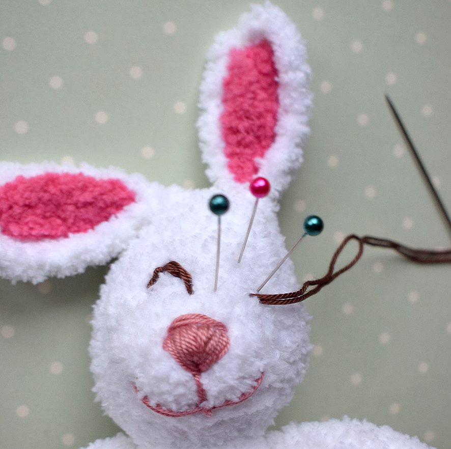 Blog content image for 'The Easter Bunny. 2 in 1 - crochet + knitting'