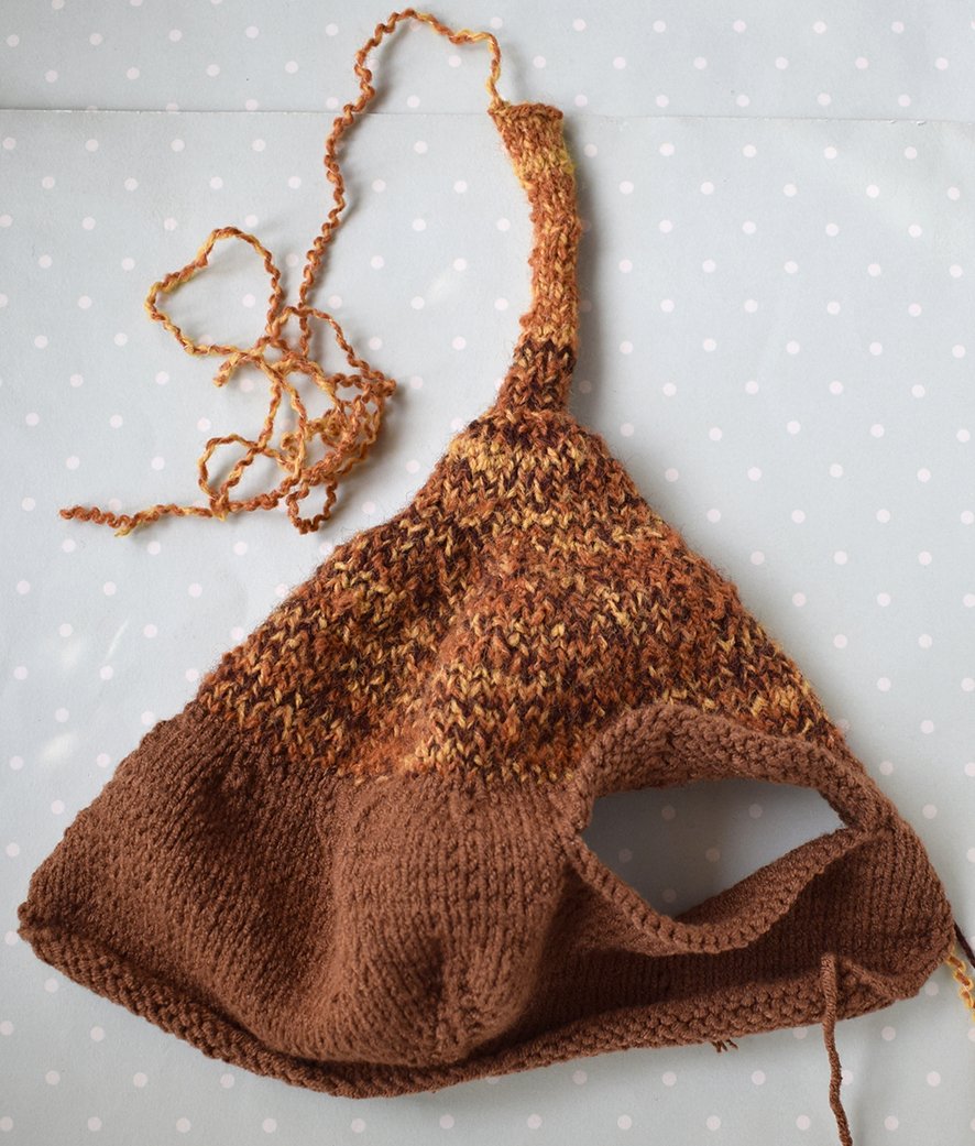 Blog-Inhaltsbild für 'Gestrickter Halter für Hundekotbeutel'