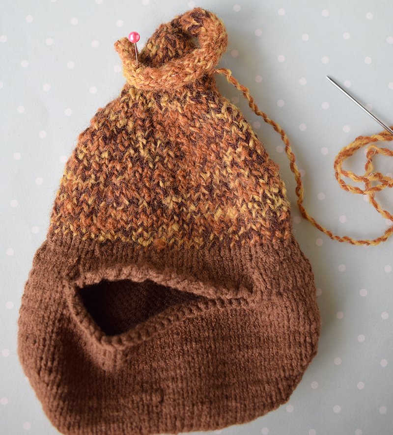 Blog content image for 'Knitted Dog waste bag holder'