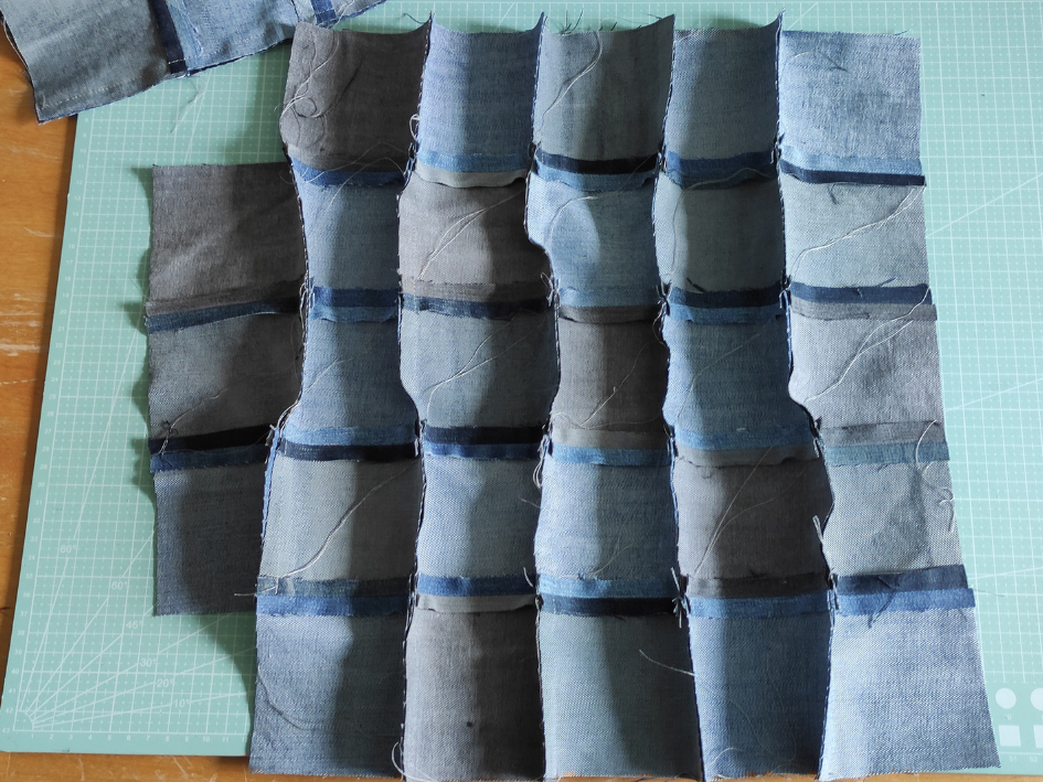 Blog content image for 'Free upcycling sewing instructions - jeans bag'