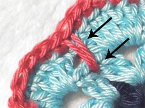 Blog-Inhaltsbild für 'Teil 2 - Kostenlose Häkelanleitung für einen gehäkelten Fahradsattelbezug'