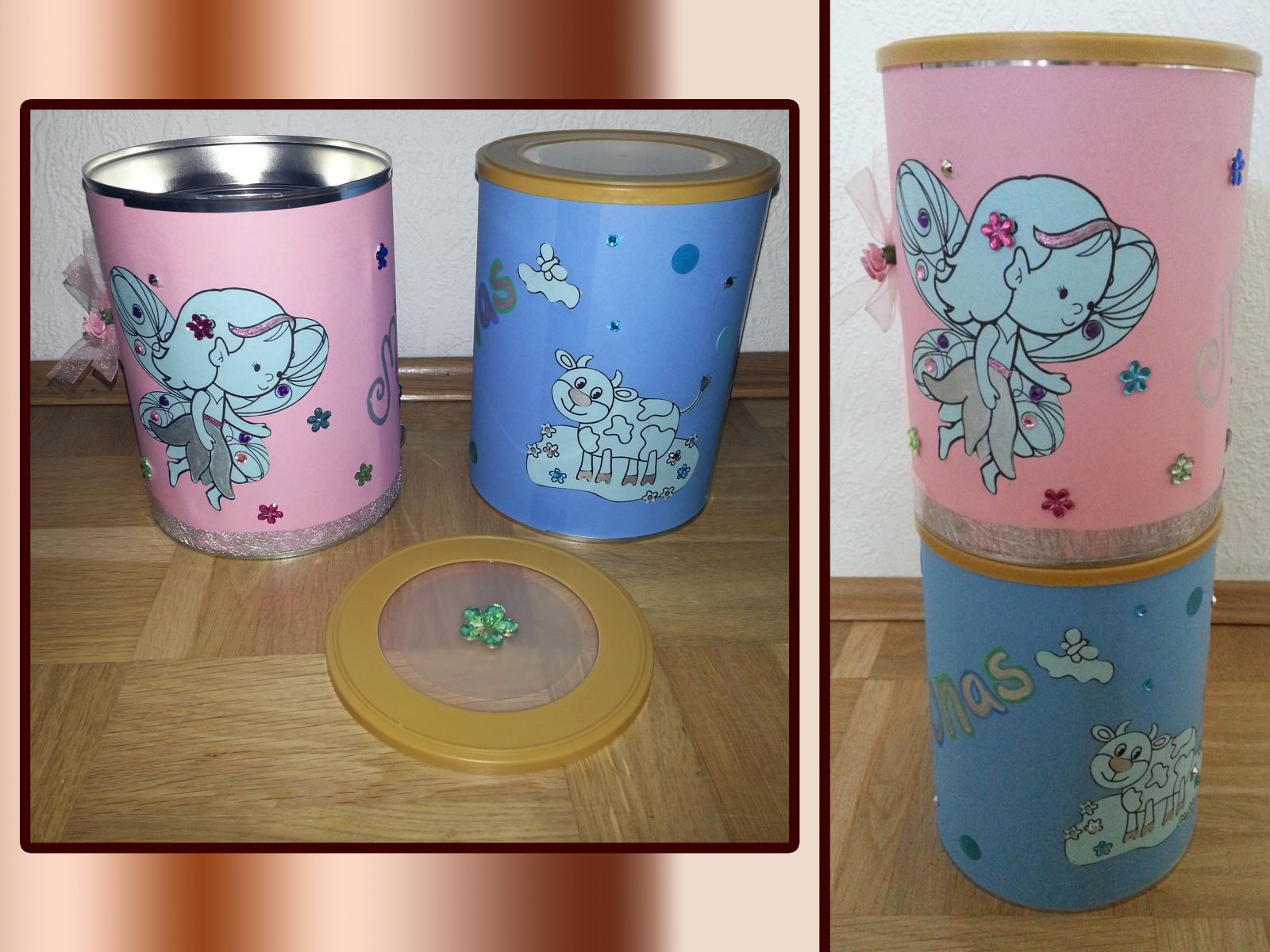 Blog-Inhaltsbild für 'Toller Basteltipp: Schöne Kinderdosen zur Aufbewahrung von kleinen Schätzen'