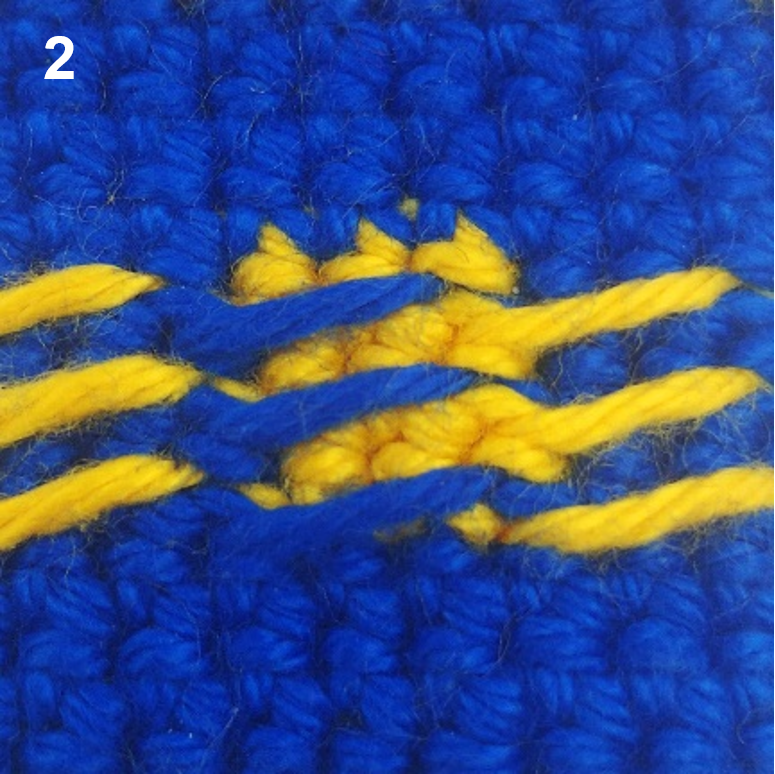 Blog-Inhaltsbild für 'Häkeltechniken und Tipps für Amigurumi  – Fadenumgang bei Farbwechsel'