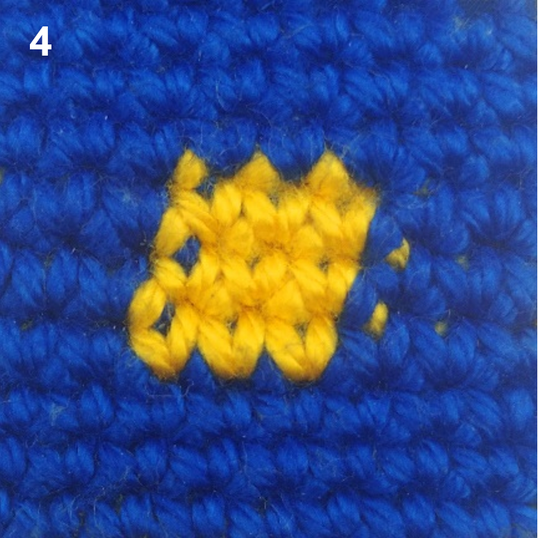 Blog-Inhaltsbild für 'Häkeltechniken und Tipps für Amigurumi  – Fadenumgang bei Farbwechsel'