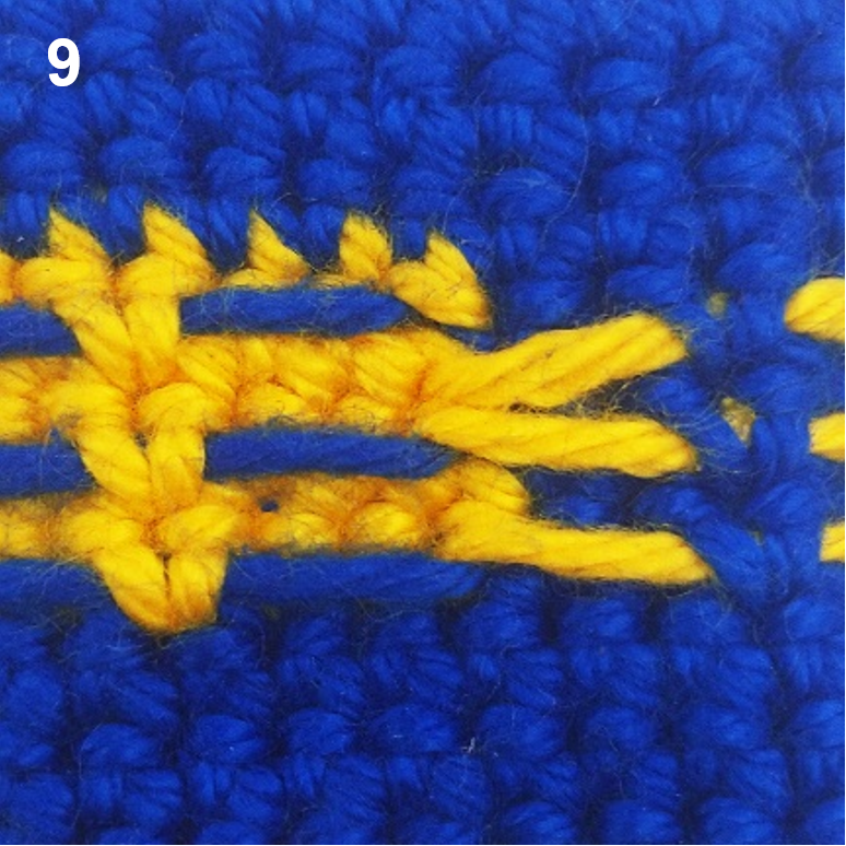 Blog-Inhaltsbild für 'Häkeltechniken und Tipps für Amigurumi  – Fadenumgang bei Farbwechsel'