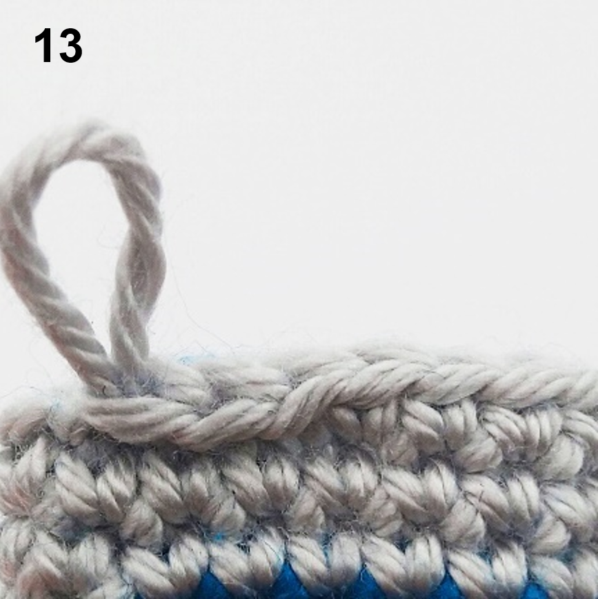 Blog-Inhaltsbild für 'Häkeltechniken und Tipps für Amigurumi  – Farbwechsel bei Spiralrunden'