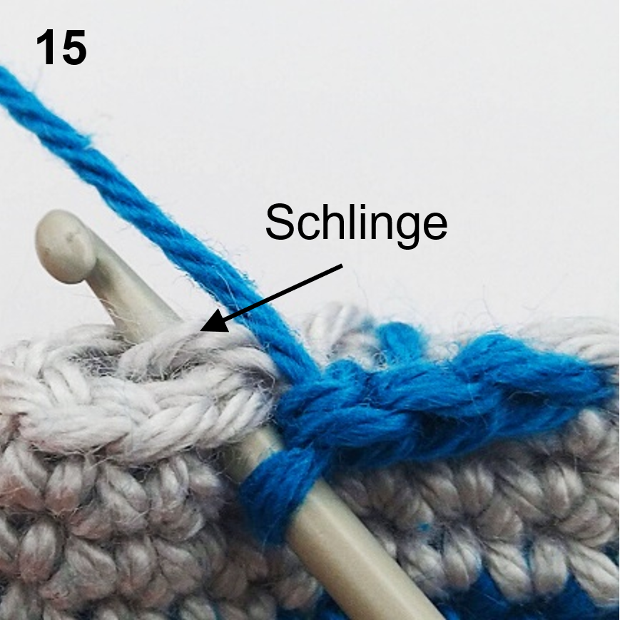 Blog-Inhaltsbild für 'Häkeltechniken und Tipps für Amigurumi  – Farbwechsel bei Spiralrunden'