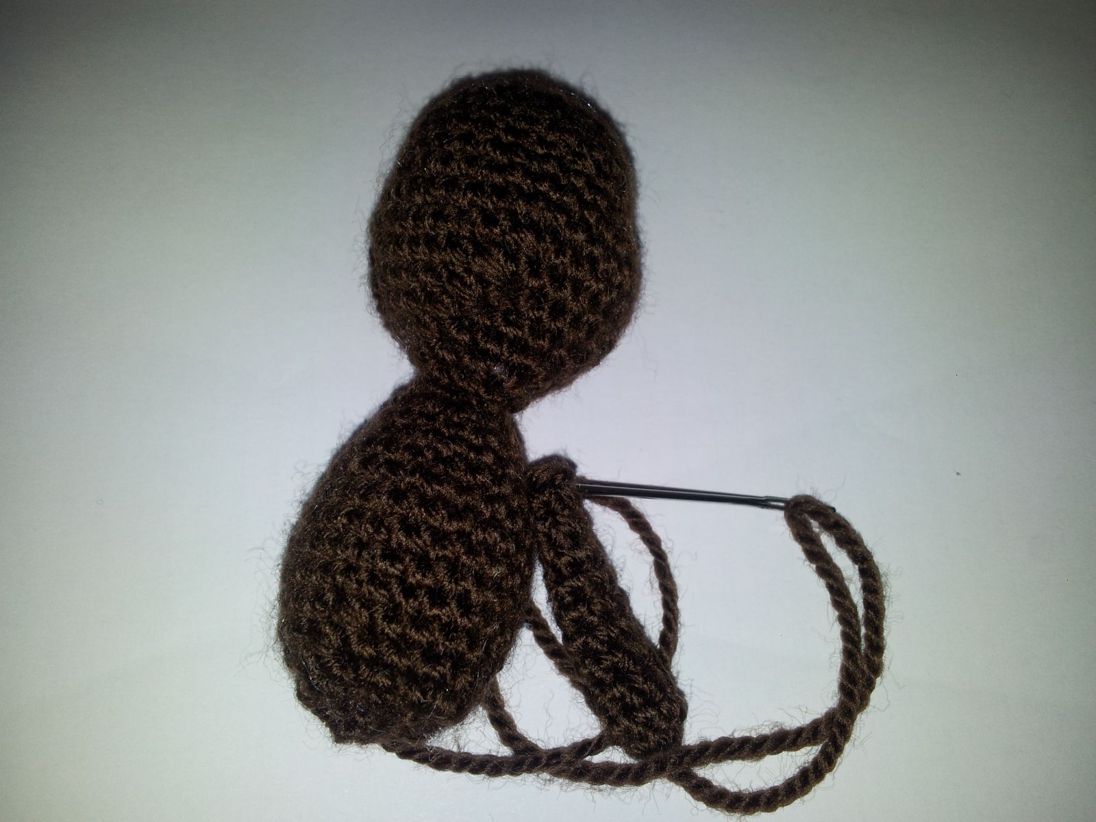 Blog-Inhaltsbild für 'Kostenlose Häkelanleitung - Kleiner Affe'