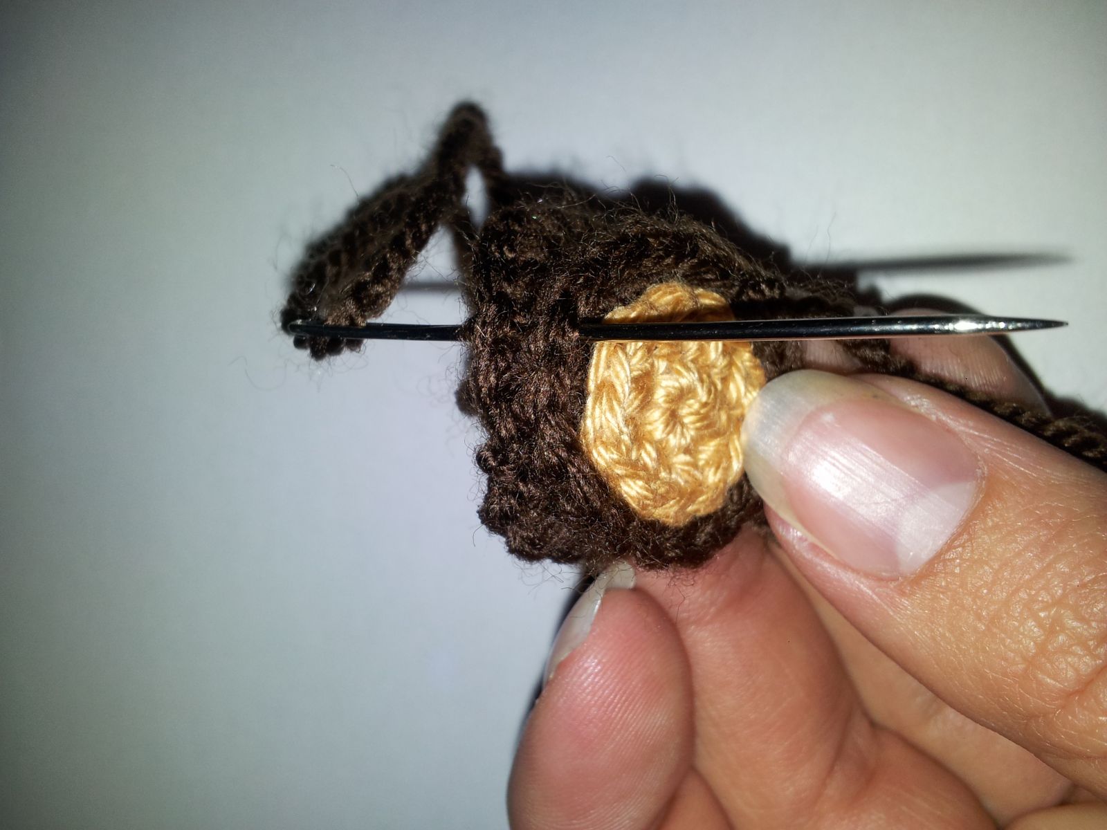 Blog-Inhaltsbild für 'Kostenlose Häkelanleitung - Kleiner Affe'