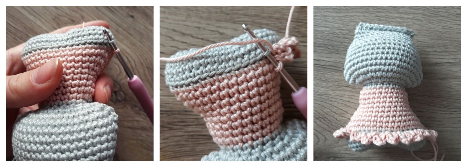 Blog-Inhaltsbild für 'Eselmobilé Bella, kostenlose Häkelanleitung von Wolldiamant'