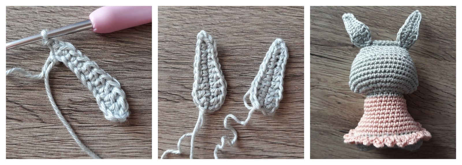 Blog-Inhaltsbild für 'Eselmobilé Bella, kostenlose Häkelanleitung von Wolldiamant'