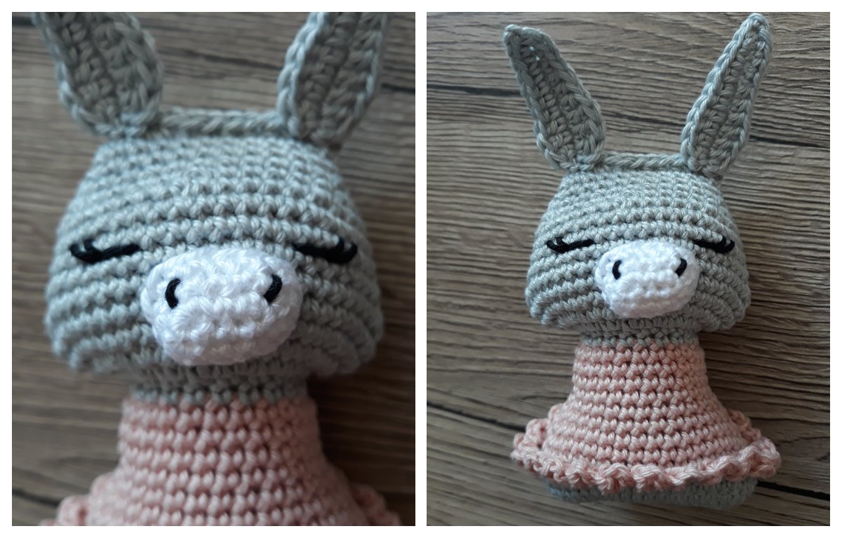 Blog-Inhaltsbild für 'Eselmobilé Bella, kostenlose Häkelanleitung von Wolldiamant'