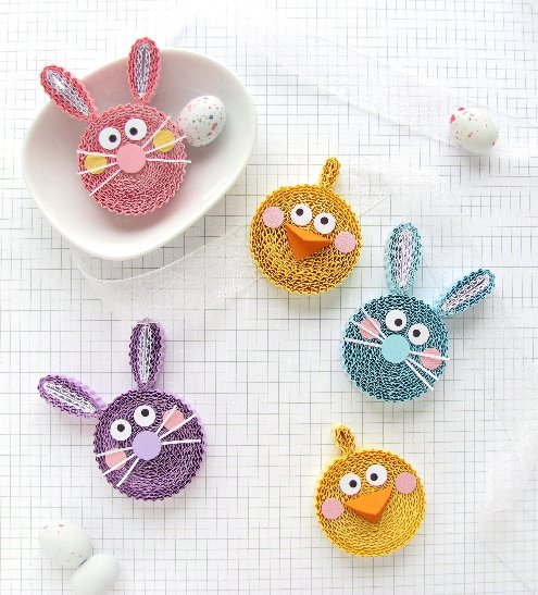 Blog-Inhaltsbild für 'Osterdeko aus Wellpappe'