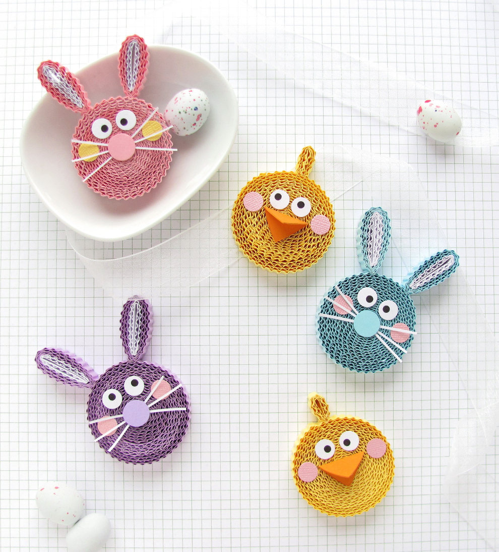 Blog-Inhaltsbild für 'Osterdeko aus Wellpappe'