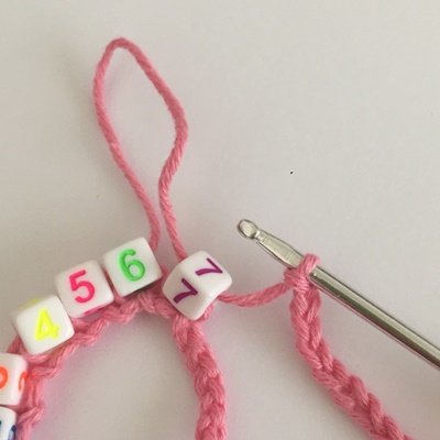 Blog-Inhaltsbild für 'Notfallarmband mit Telefonnummer häkeln'