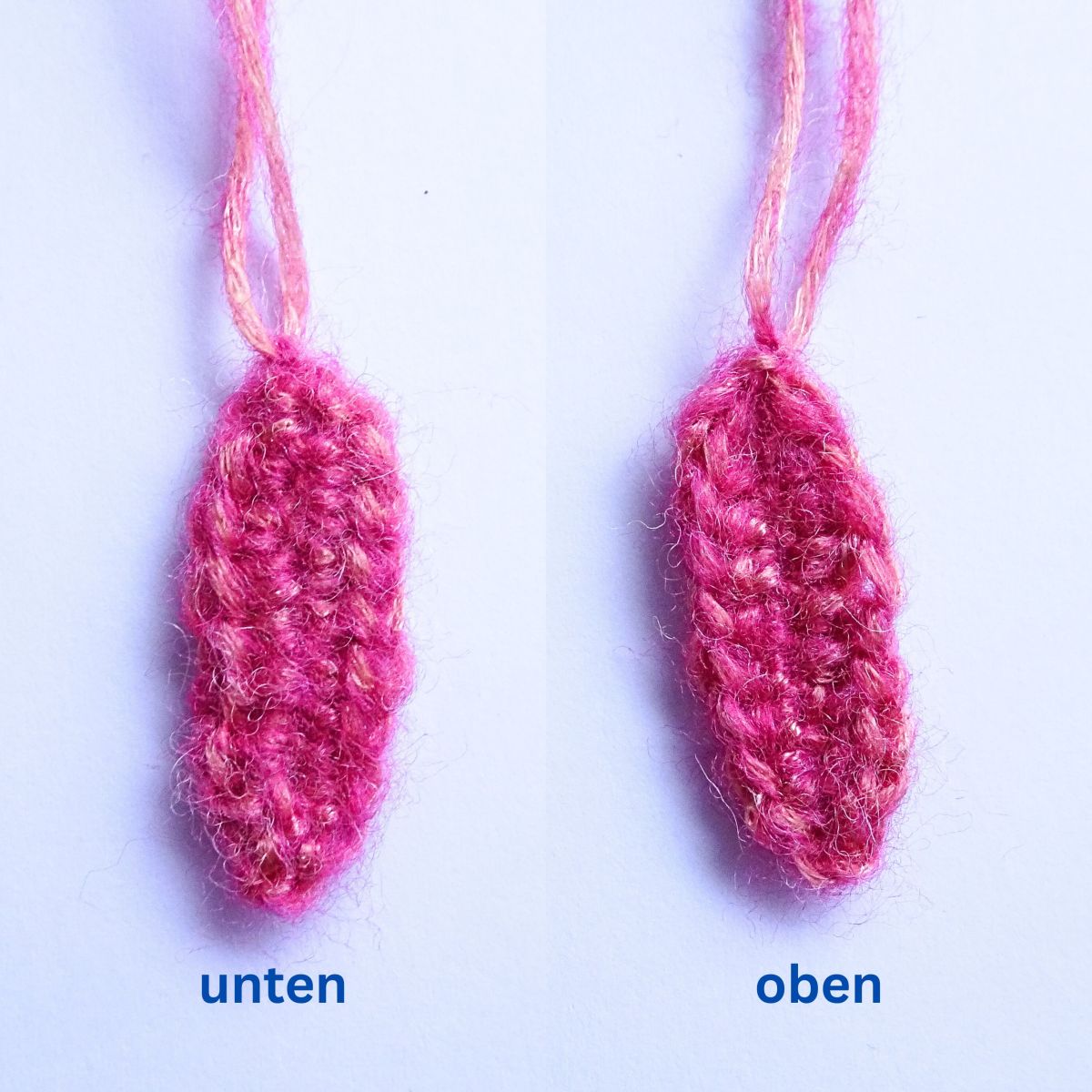 Blog-Inhaltsbild für 'Gehäkelte und geknüpfte Woll-Federn – 2 kostenlose Anleitungen für Handarbeits-Projekte, z.B. Ostereier-Deko'