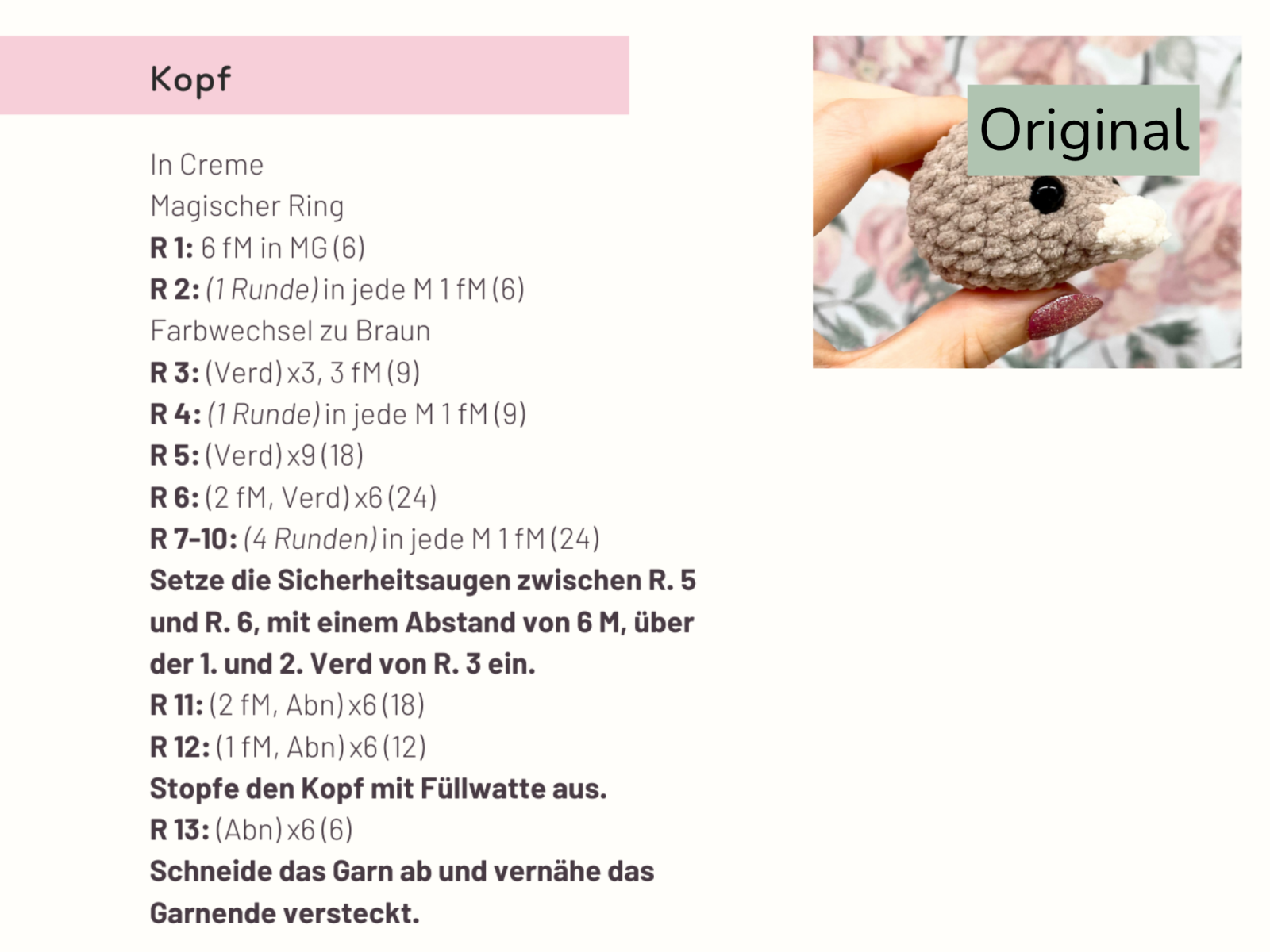 Blog-Inhaltsbild für 'Amigurumis mit KI häkeln? Alles über Inspiration, Gefahren und hilfreiche Tipps'