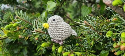 Blog-Inhaltsbild für 'Kostenlose Häkelanleitung Vogel'