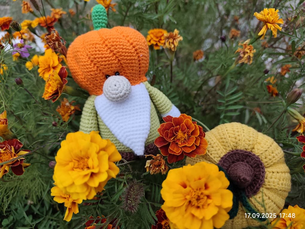 Blog-Inhaltsbild für 'Wichtel häkeln. Kostenlose Häkelanleitung für Karottenwichtel'